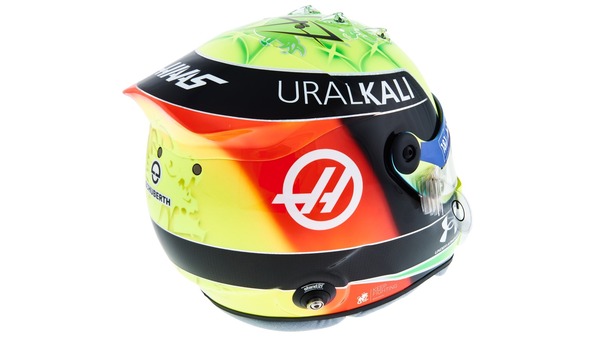 ミック・シューマッハ(ハース)2021年F1ヘルメット