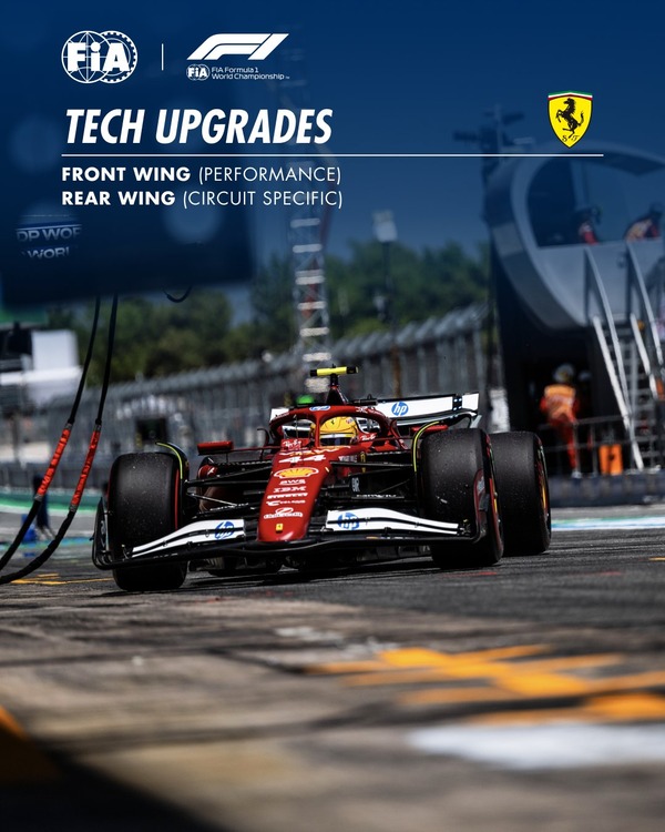 フェラーリSF-25のアップグレード：2025年F1スペインGP