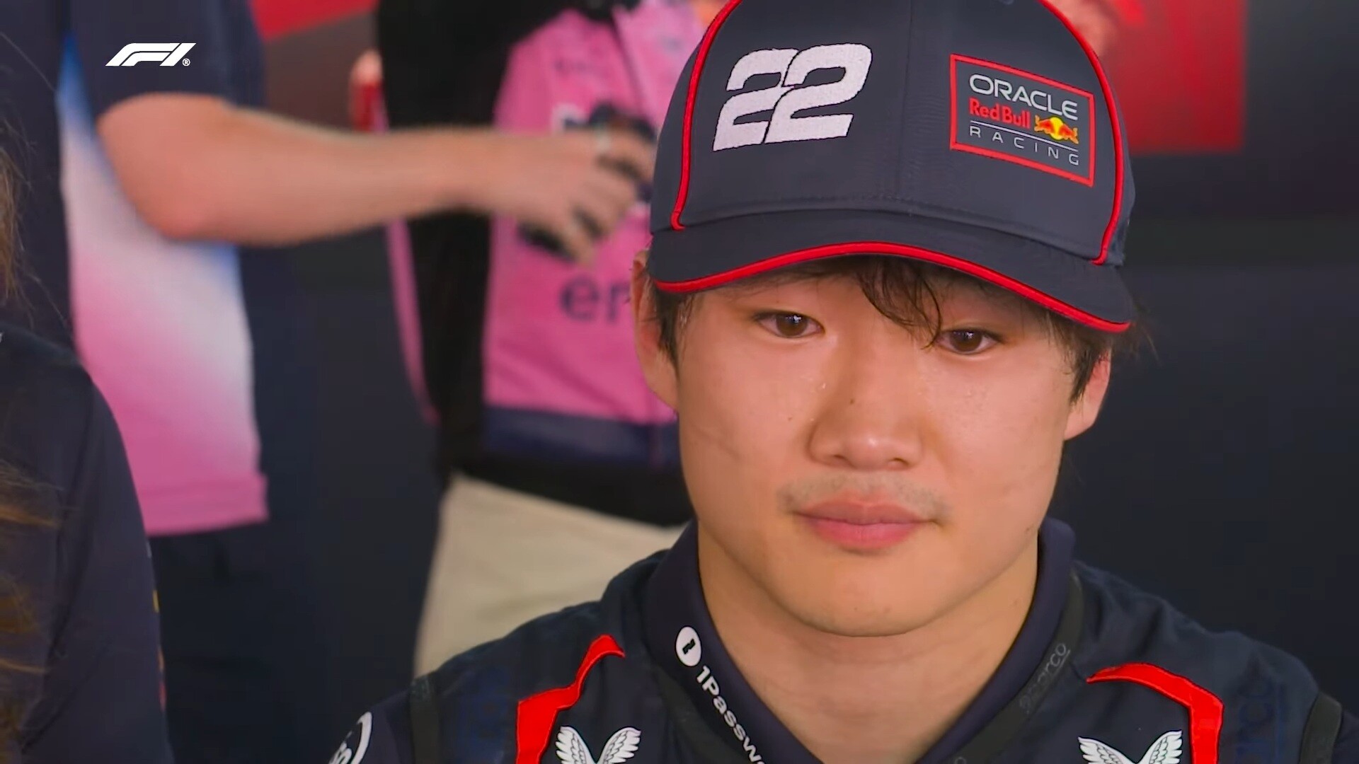 角田裕毅　HRC キャップ サイン入り f1 メモラビリア　帽子　レッドブル 角田裕毅 HRC キャップ サイン入り f1 メモラビリア 帽子