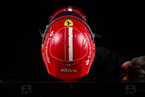 シャルル・ルクレール 2023年F1ヘルメット（BELL製ヘルメット）