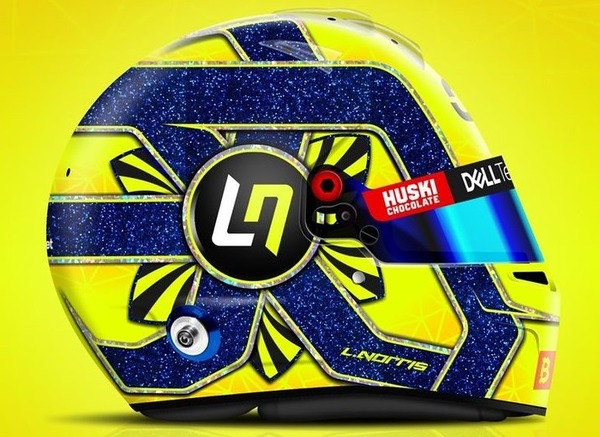 ランド・ノリス（マクラーレン）2021年F1ヘルメット