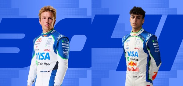 リアム・ローソンとアービッド・リンドブラッドの2026年F1レーシングスーツ