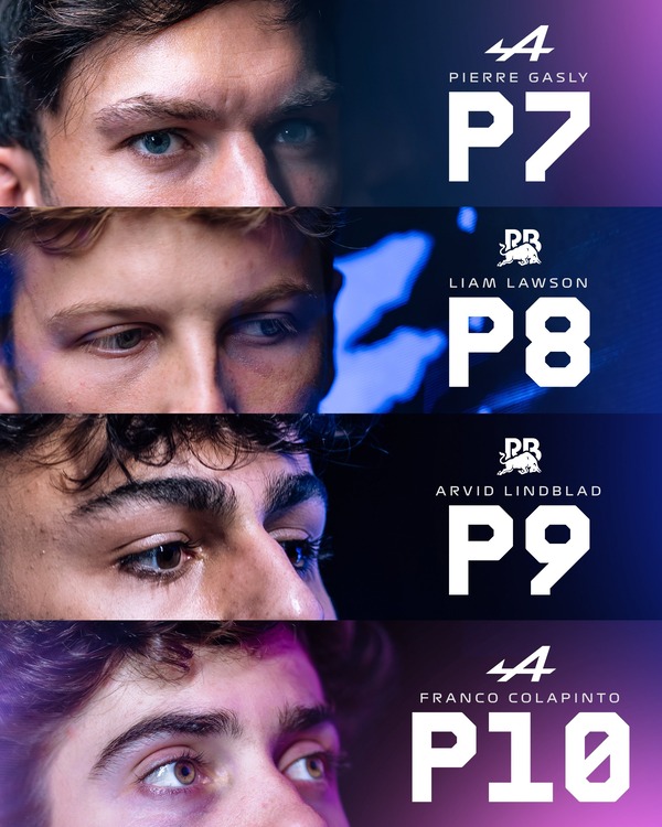 2026年F1バルセロナ・カタロニアGPの7位から10位はレーシングブルズとアルピーヌで占められた