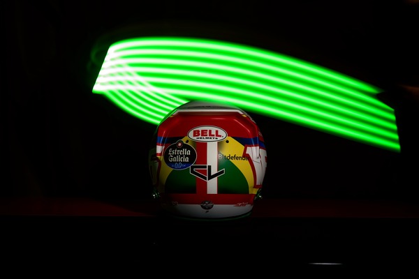 シャルル・ルクレール(フェラーリ)2022年F1サンパウロGP用ヘルメットデザイン