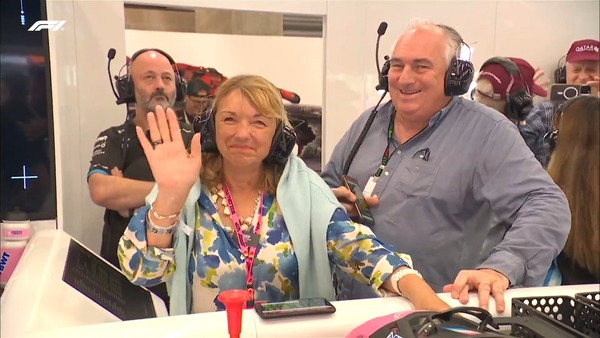 ピエール・ガスリーのお母様とお父様:2024年F1ベルギーGP