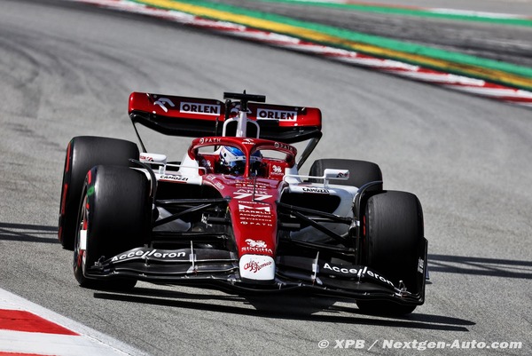バルテリ・ボッタス(アルファロメオ)2022年F1スペインGP