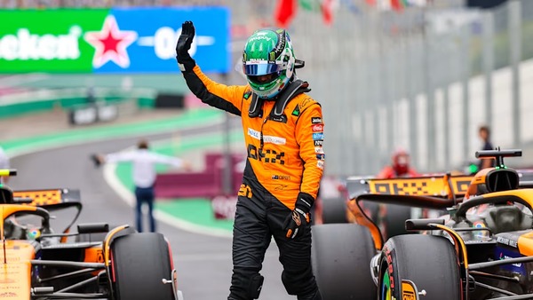 オスカー・ピアストリ、スプリントのポールポジション獲得：2024年F1サンパウロGP