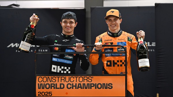 マクラーレンはシンガポールでコンストラクターズチャンピオンシップを獲得したが、それがドライバーズタイトル争いにどのような影響を与えるだろうか？：2025年F1