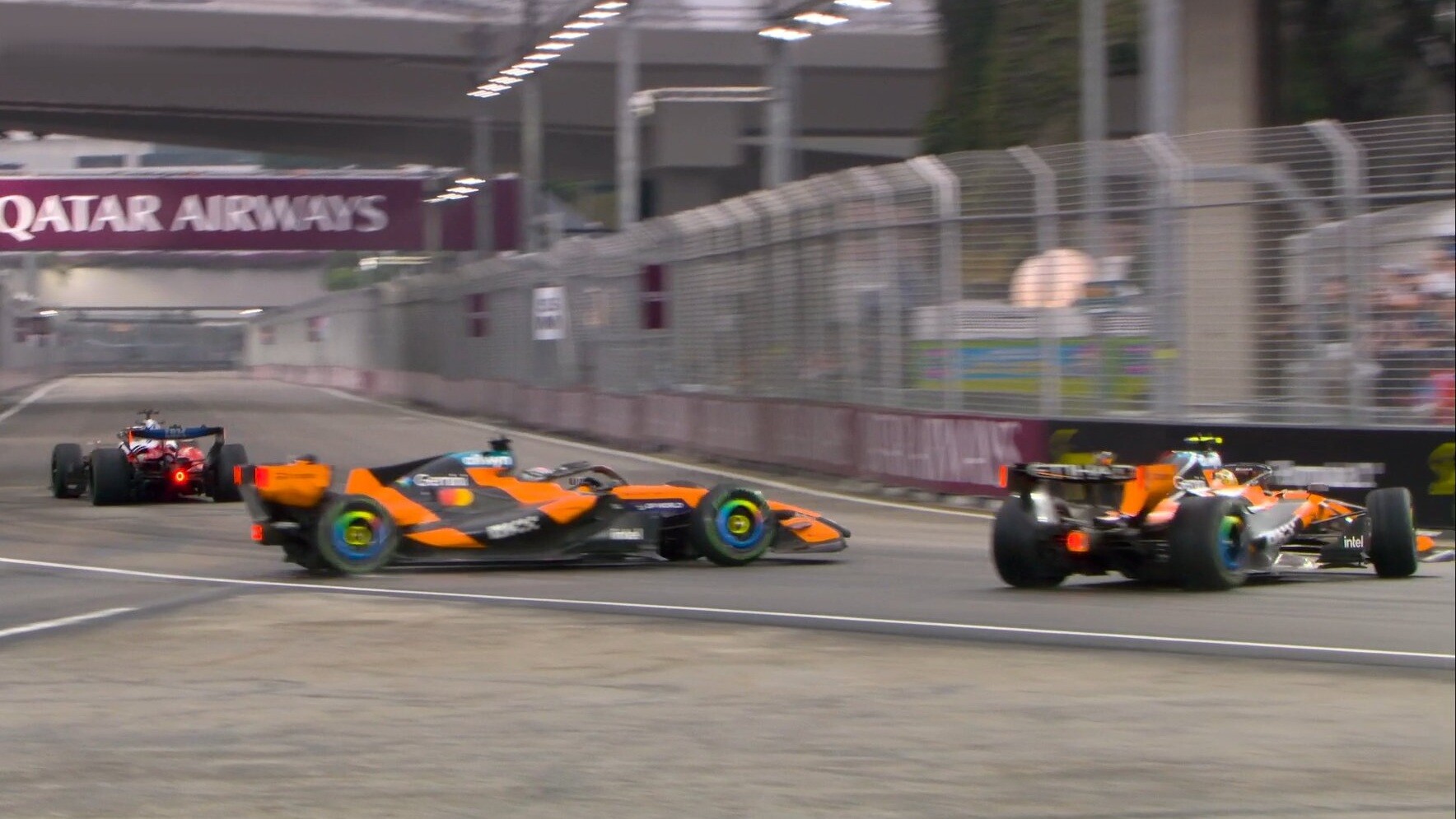 ノリス「苛立たしい一日だった」：2026年F1シンガポールGPスプリントと