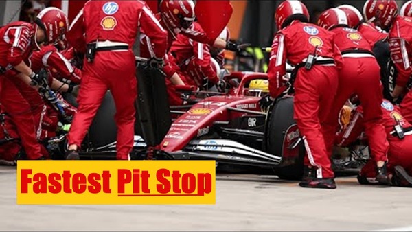 2025年F1日本GP最速ピットストップ:フェラーリがトップ