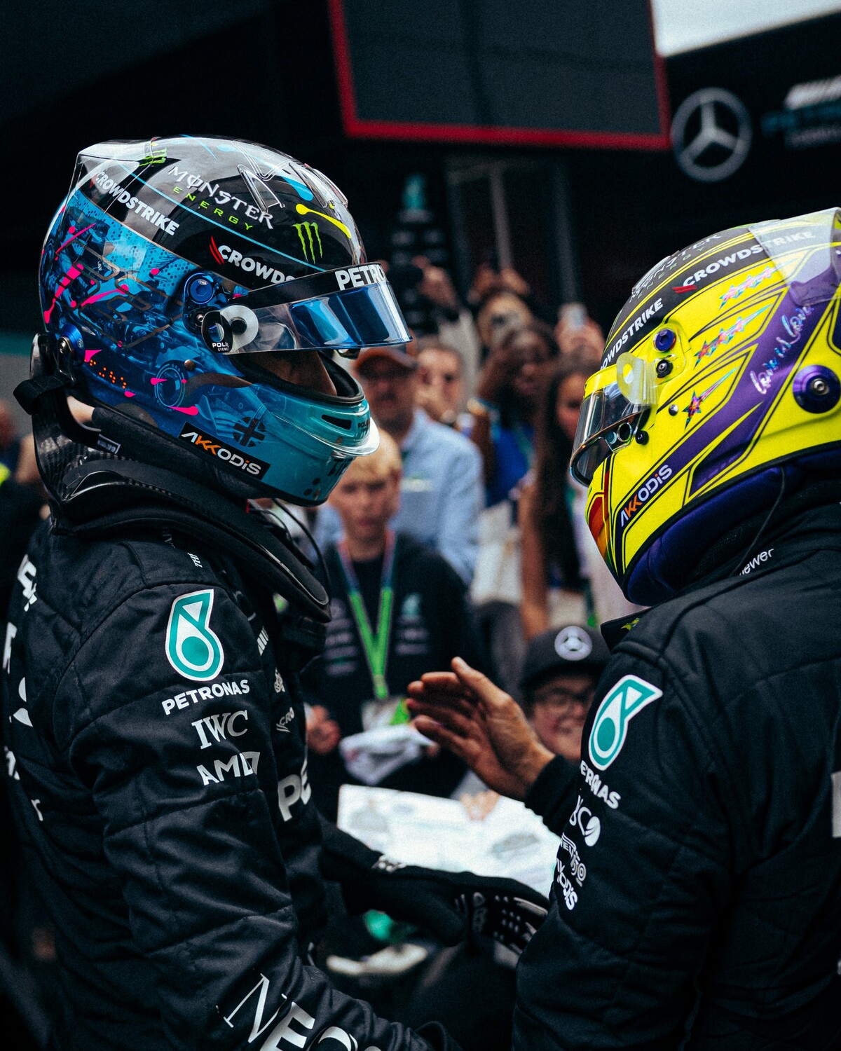 ジョージ・ラッセル、イギリス仕様のヘルメット : F1通信jp ジョージ・ラッセル、イギリス仕様のヘルメット : F1通信jp