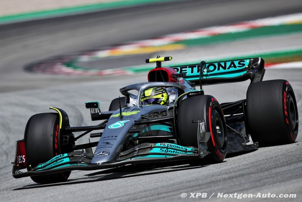 ルイス・ハミルトン(メルセデス):2022年F1スペインGP