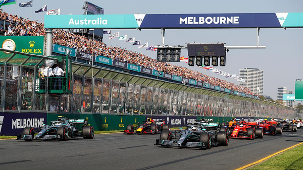 2019年F1オーストラリアGPスタート