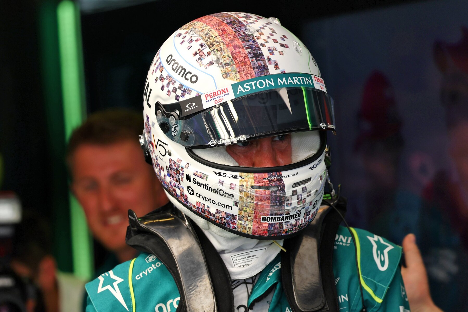 セバスチャン・ベッテル「F1ラストデザイン」アブダビ仕様の セバスチャン・ベッテル「F1ラストデザイン」アブダビ仕様の