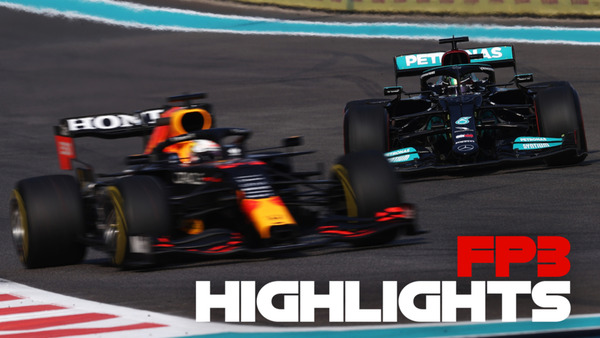 2021年F1アブダビGP フリー走行3回目ハイライト
