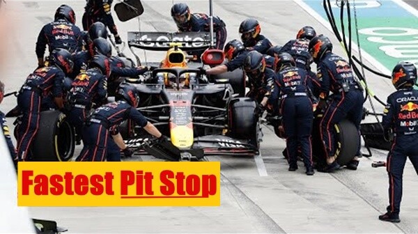 2025年F1サンパウロGP 最速ピットストップはレッドブル（角田裕毅）　