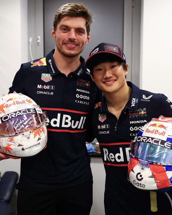 角田裕毅、マックス・フェルスタッペン：2025年F1アブダビGP