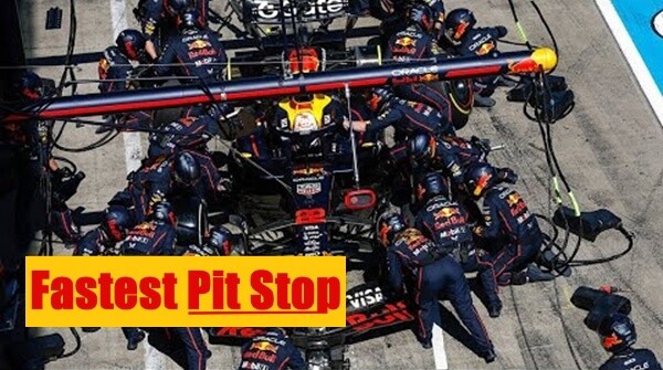 2025年F1ベルギーGP 最速ピットストップはレッドブル（角田裕毅）