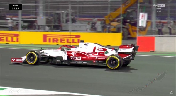 キミ・ライコネン（アルファロメオ）2021年F1GP 105