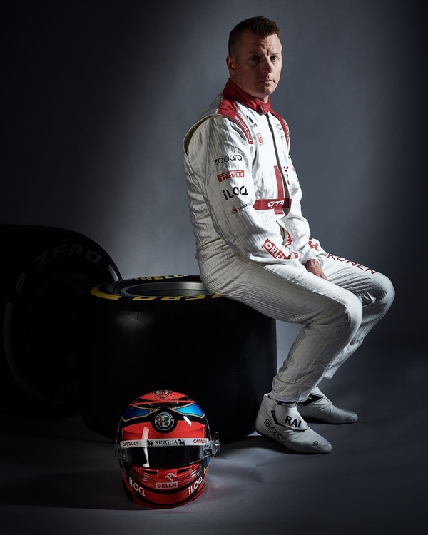 キミ・ライコネン（アルファロメオ）2021年F1ヘルメット