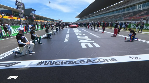 F1の統一イニシアチブ #WeRaceAsOne と人種差別へのメッセージ
