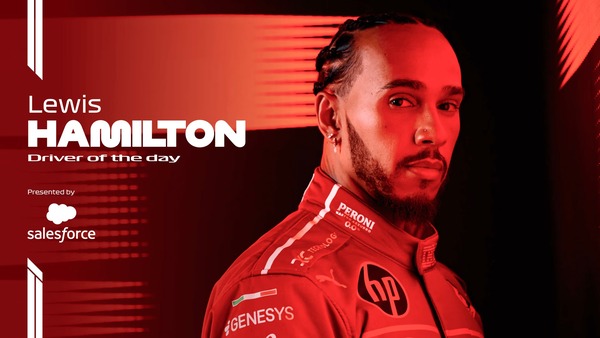 ルイス・ハミルトン、ドライバー・オブ・ザ・デイ受賞：2025年F1ベルギーGP