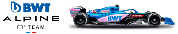 BWTアルピーヌF1チーム・ロゴとアルピーヌA522