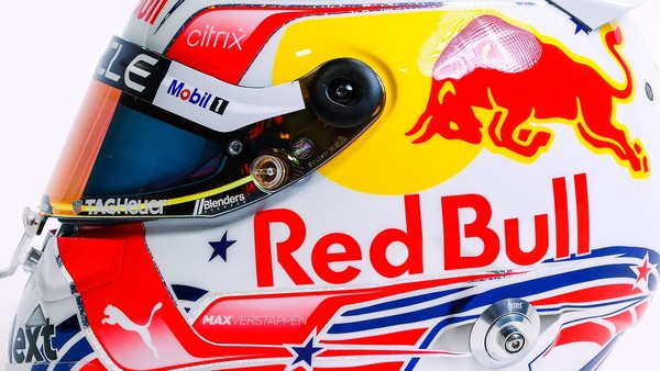 マックス・フェルスタッペン、アメリカ仕様のヘルメット : F1通信jp マックス・フェルスタッペン、アメリカ仕様のヘルメット : F1通信jp