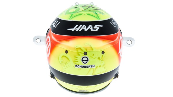 ミック・シューマッハ(ハース)2021年F1ヘルメット