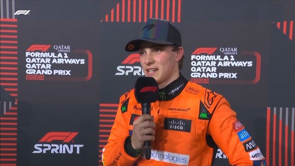 オスカー・ピアストリ、スプリント優勝：2024F1カタールGP