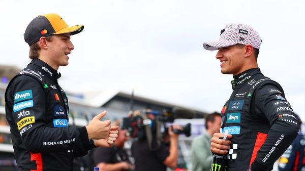 オスカー・ピアストリとランド・ノリス:2025年F1イギリスGP