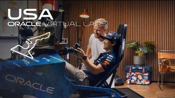 2025年F1アメリカGP 角田裕毅のバーチャルラップ