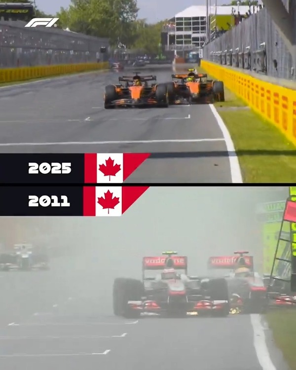 マクラーレンの同士討ち:2025年ピアストリとノリス、2011年ハミルトンとバトン