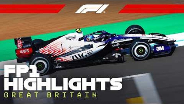 2026年F1イギリスGP フリー走行ハイライト
