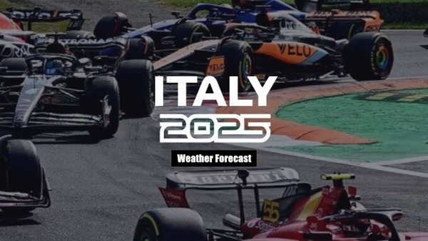 2025年F1イタリアGPの天気予報