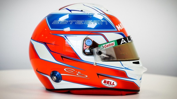 エステバン・オコン（アルピーヌ）2021年F1ヘルメット