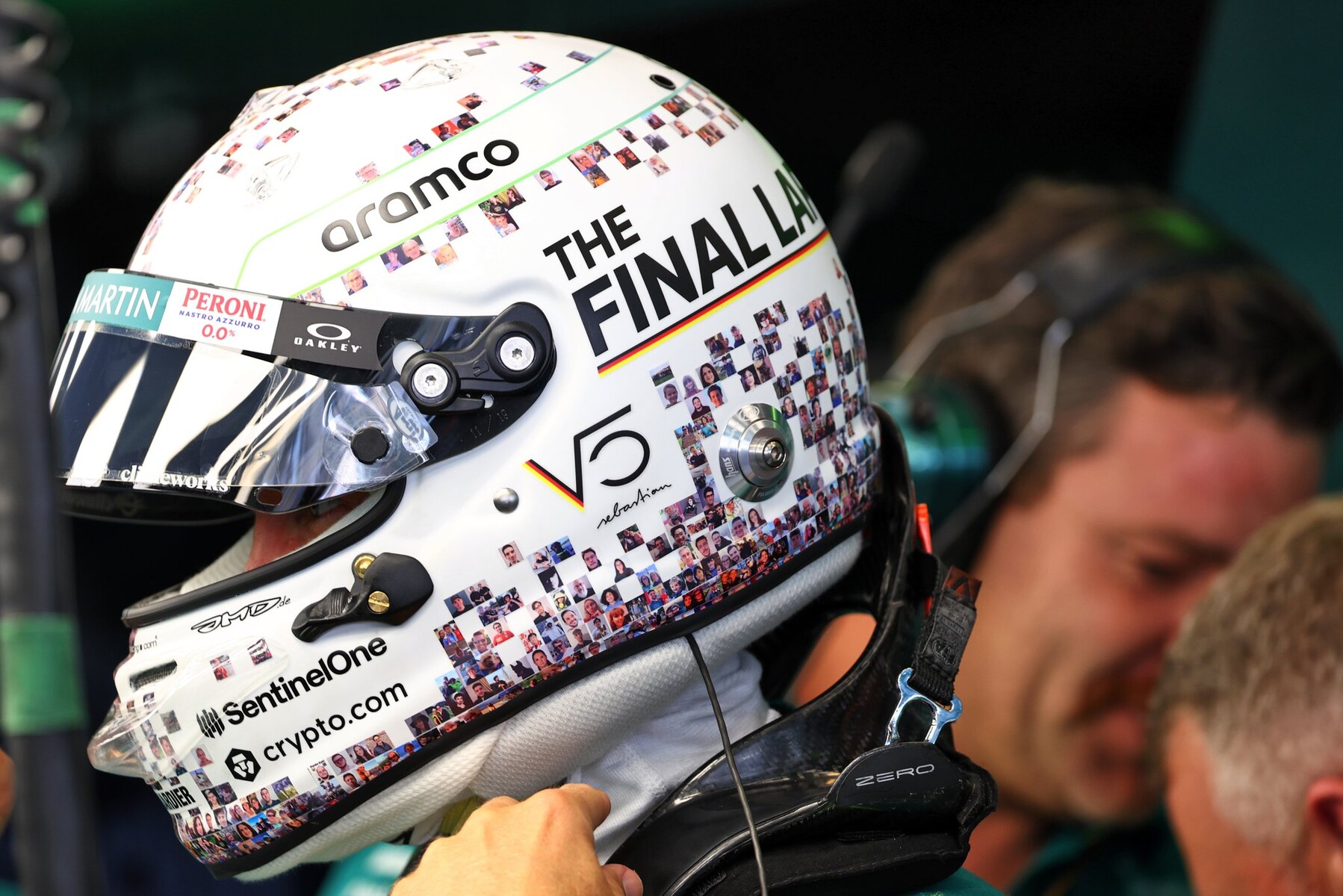 セバスチャン・ベッテル「F1ラストデザイン」アブダビ仕様の セバスチャン・ベッテル「F1ラストデザイン」アブダビ仕様の