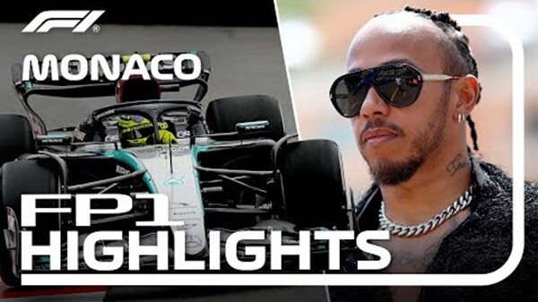 2024年F1モナコGP フリー走行1回目ハイライト