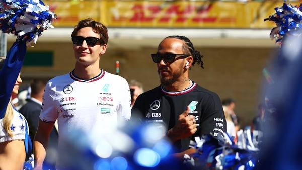 ラッセルとハミルトン:2024年F1アメリカGP