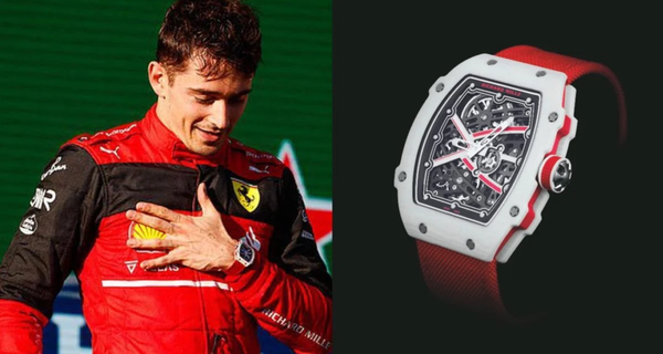 シャルル・ルクレール 4千万円の腕時計を盗まれる：ノリス「ボディ