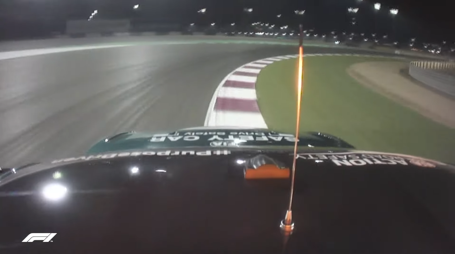 動画 F1カタールgpのサーキットを一周 セーフティカーの車載カメラ映像 F1通信jp