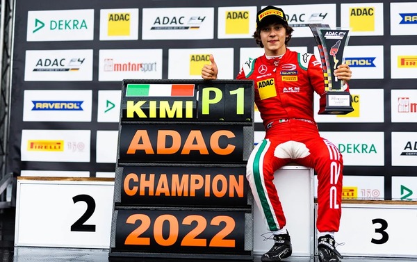 キミ・アントネッリ 2022年ADACチャンピオン