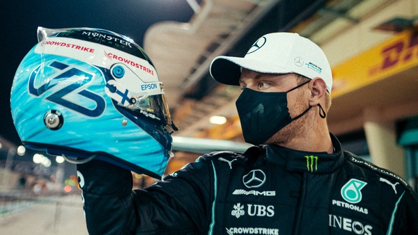 ヴァルテリ・ボタス（メルセデス）2021年F1ヘルメット