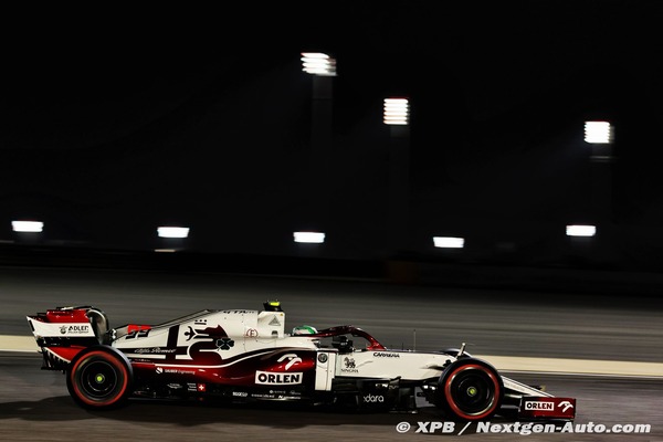アントニオ・ジョビナッツィ - アルファロメオC41:2021年F1バーレーンGP