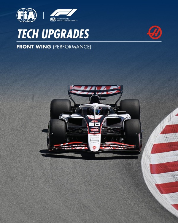 ハースVF-25のアップグレード：2025年F1スペインGP