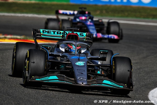 ジョージ・ラッセル(メルセデス):2022年F1ベルギーGP