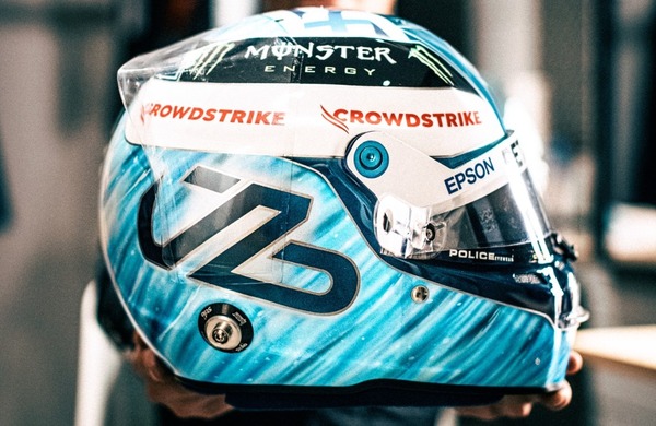 ヴァルテリ・ボタス（メルセデス）2021年F1ヘルメット
