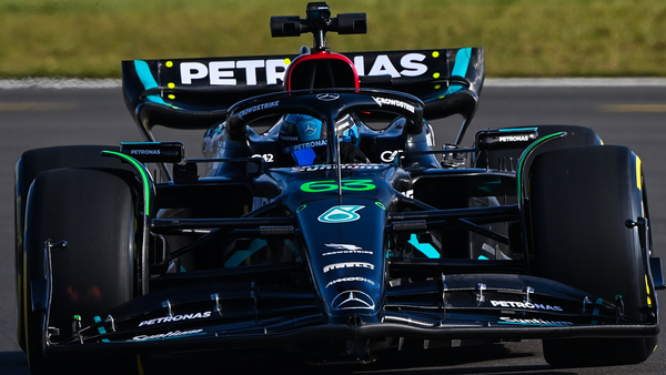 メルセデスW14デモンストレーション走行、ジョージ・ラッセル
