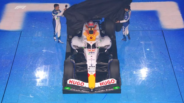 レーシングブルズの2025年F1マシンカラーリング