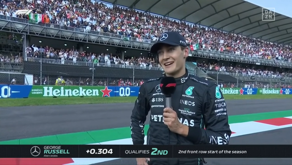 ジョージ・ラッセル（メルセデス）：2022年F1メキシコGP